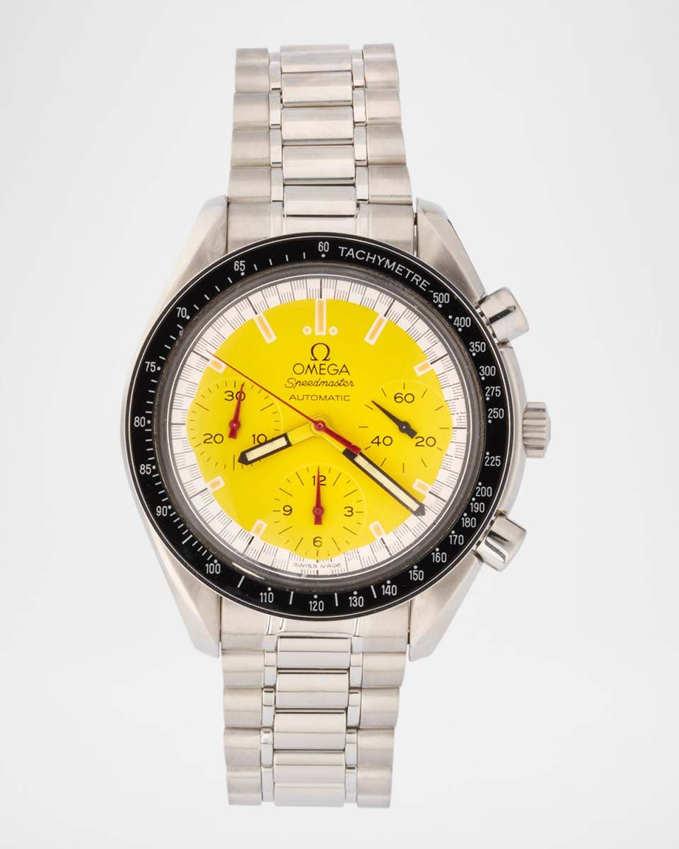 Omega Stainless Steel Speedmaster Michael Schumacher The Legend 39mm Vintage 1995 Watch